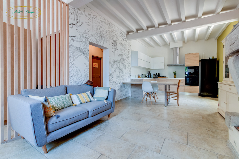 Maison T5 Maussane les Alpilles Bouches du Rhône (13) Rénovation conception agencement aménagement décoration d’intérieur